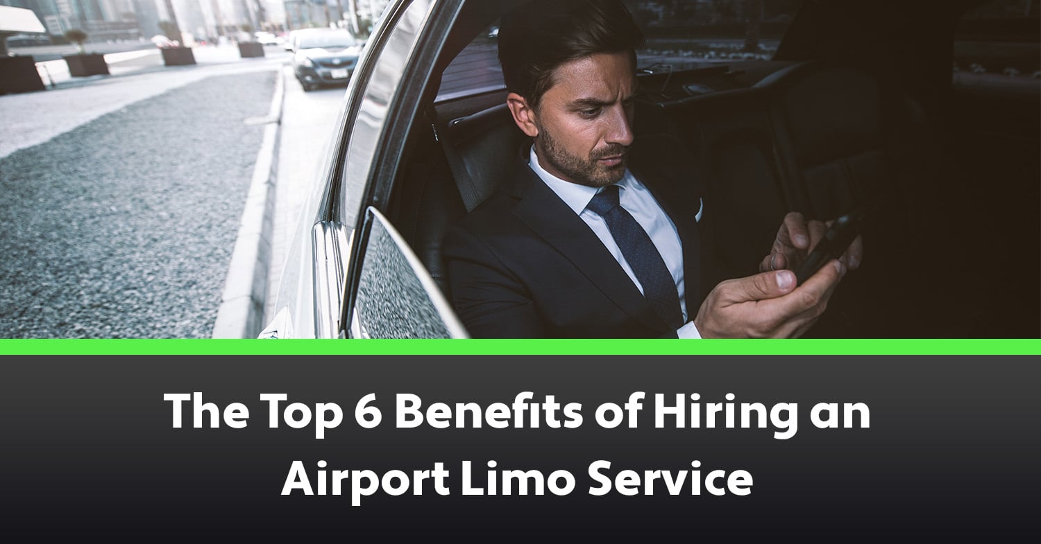The Top 6 Benefits of Hiring an Airport Limo Service A man getting picked up from airport with a limo service.