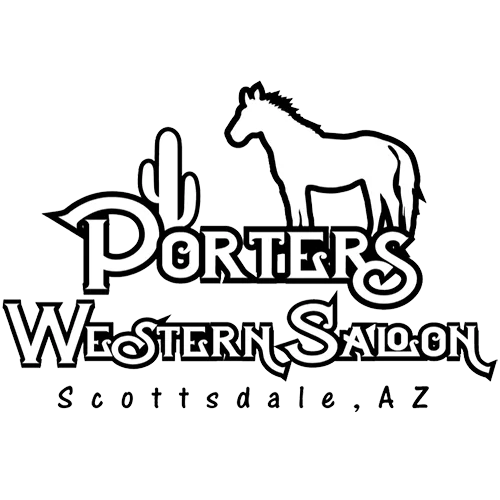 Porters western saloon logo Porters Western Saloon logo